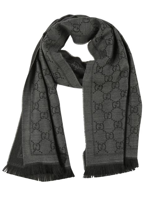 gucci gray scarf